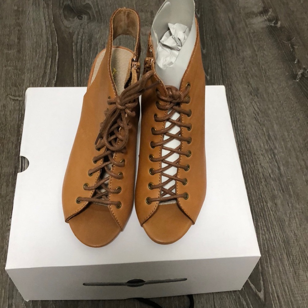 Brown shoes
